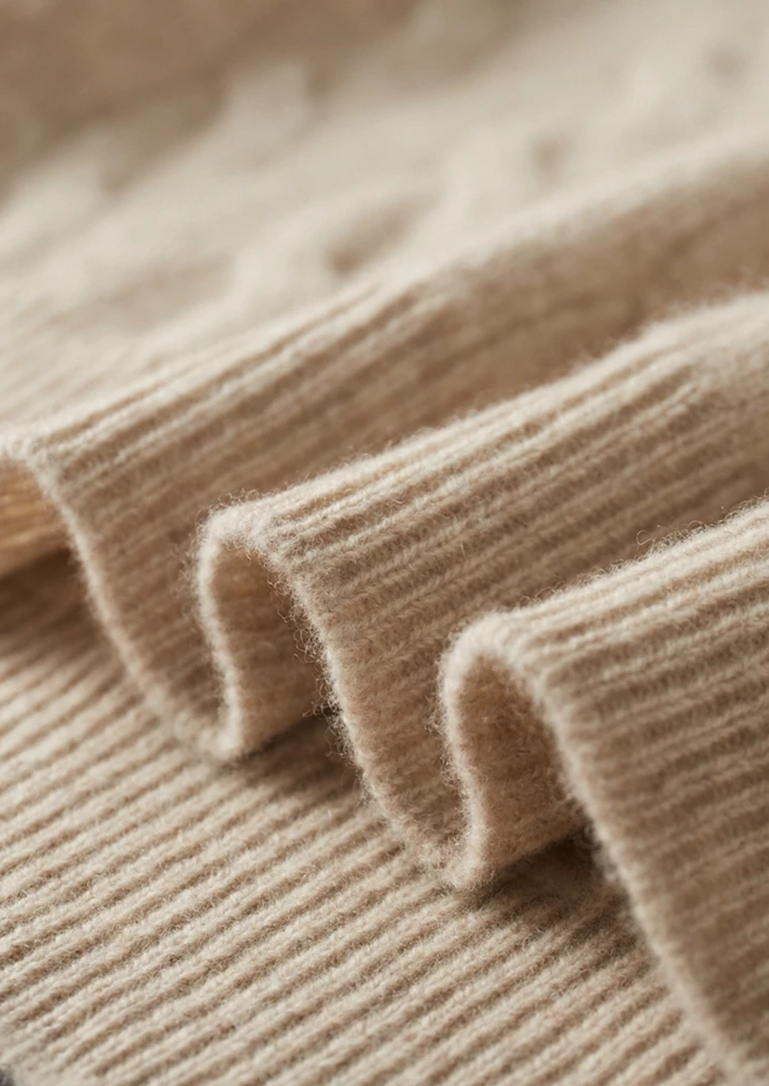 Emma & Rose wool cable knit half-zip sweater — premium knitwear