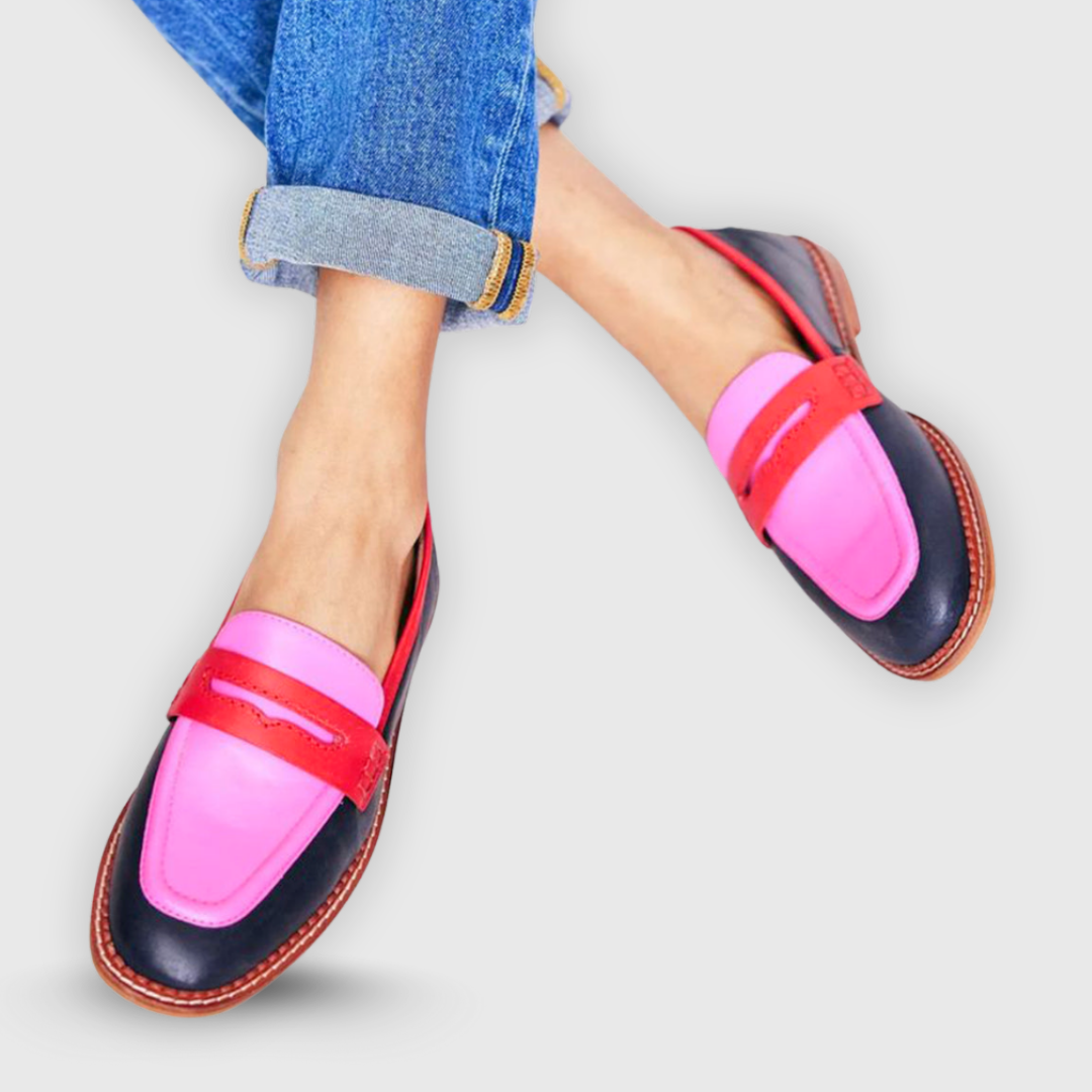 Franki Contrast Moccasin - Elena Harper