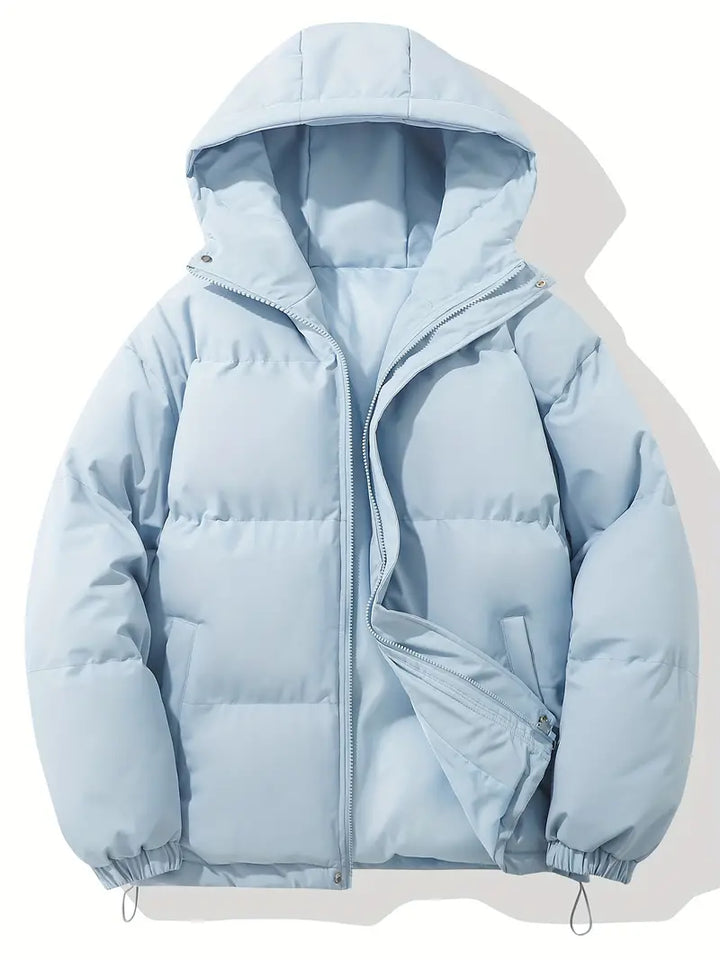 Sophie - Elegant Short Hooded Down Jacket