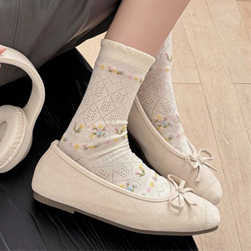 Casual Floral Socks
