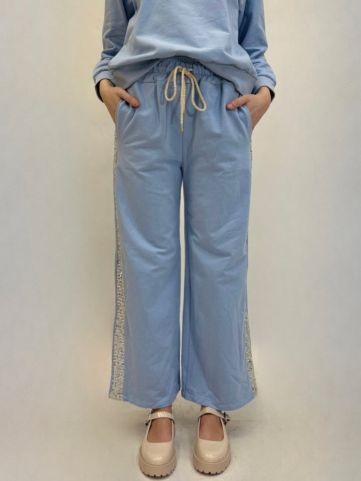 Tracksuit™  |  Trousers Side Sequins