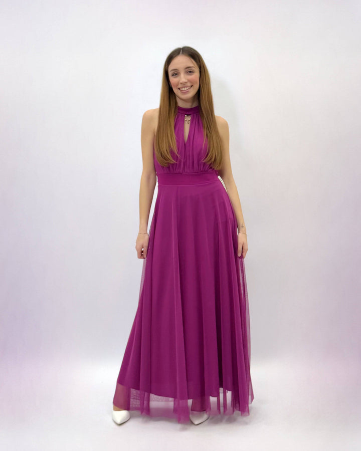 Emma & Rose Cape Town Marisa™ flowing dress, elegant abiti with soft fabric and stylish design, shown in a full-length view.