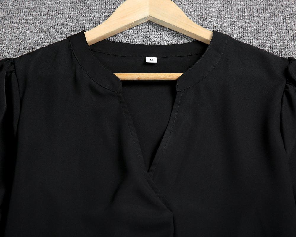 Black Midi Autumn Dress with Classic and Elegant Design