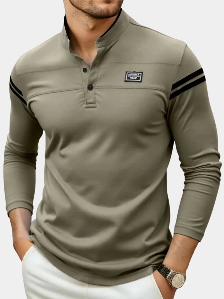 LAURENT MONACO | MODERN LONG SLEEVE T-SHIRT FOR MEN