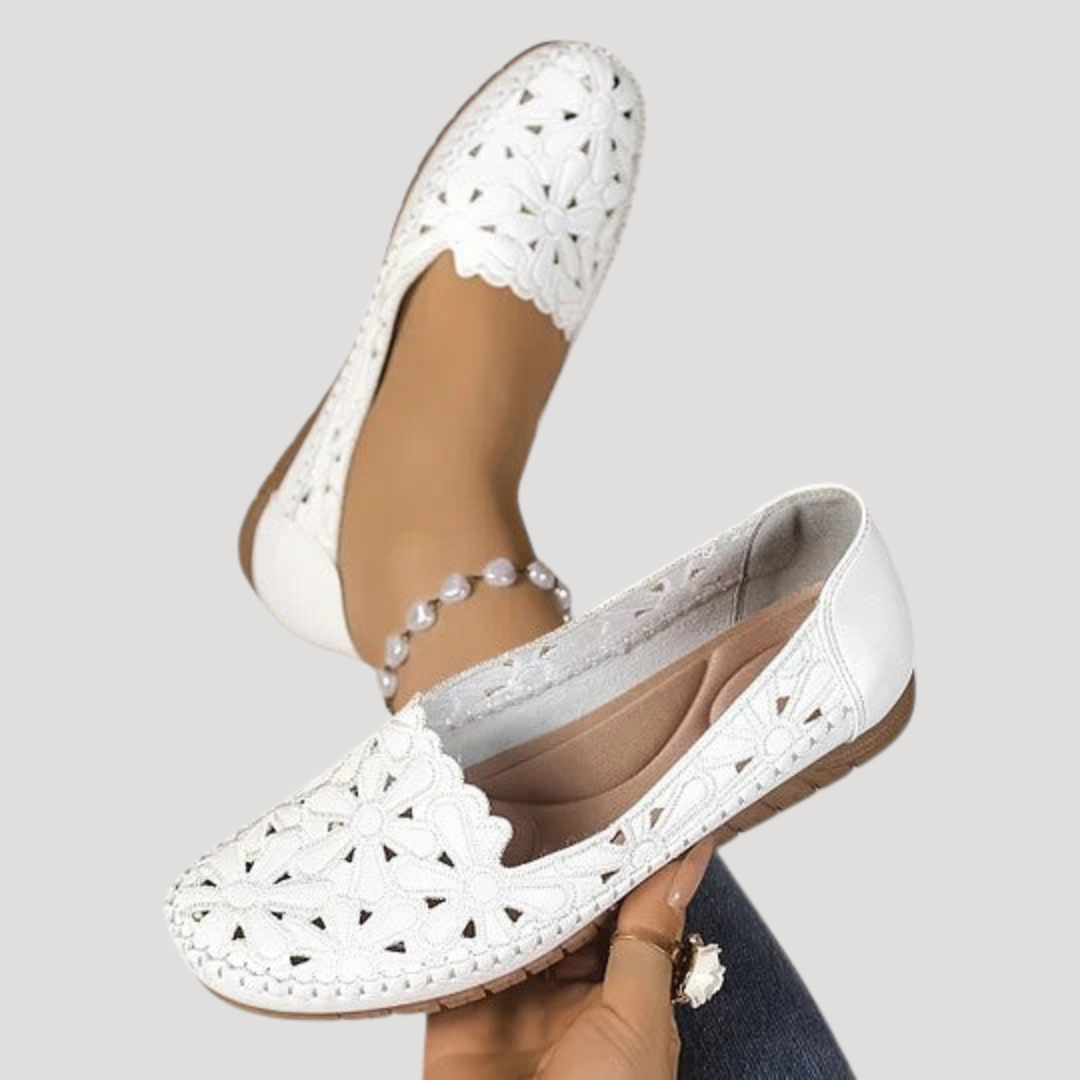 Casual Openwork Flat Shoes for Women