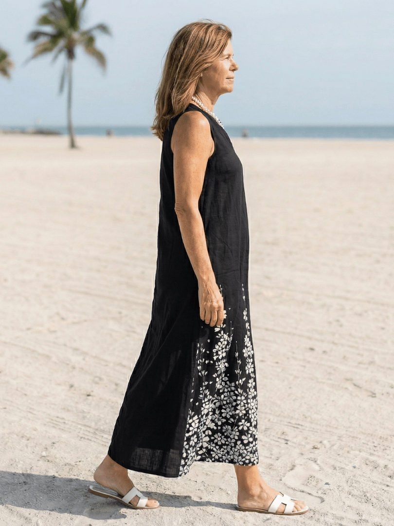 Elowra™  |  Night Breeze Maxi Dress
