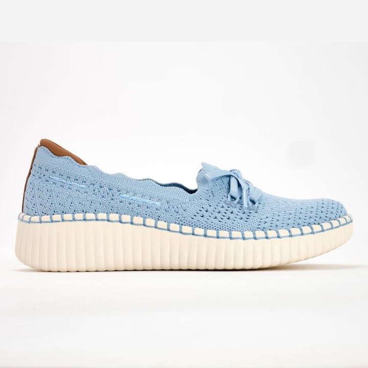 KALYRA™ ┃ Knitted Moccasins with Viscoelastic Foam
