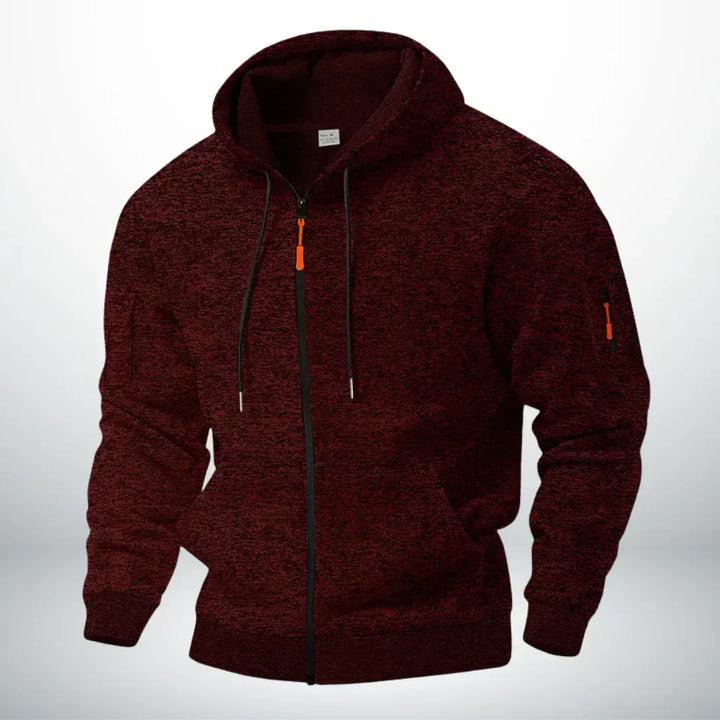 LAURENT MONACO | THICK ZIP-UP HOODIE FOR MEN