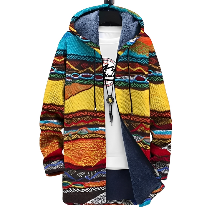 Braiden Trendy, Colorful Men's Jacket, view 2 - Elena Harper