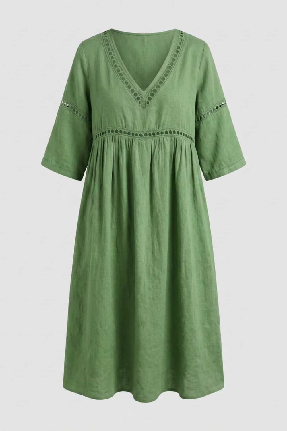 Women’s Natural Summer Dress | Midi