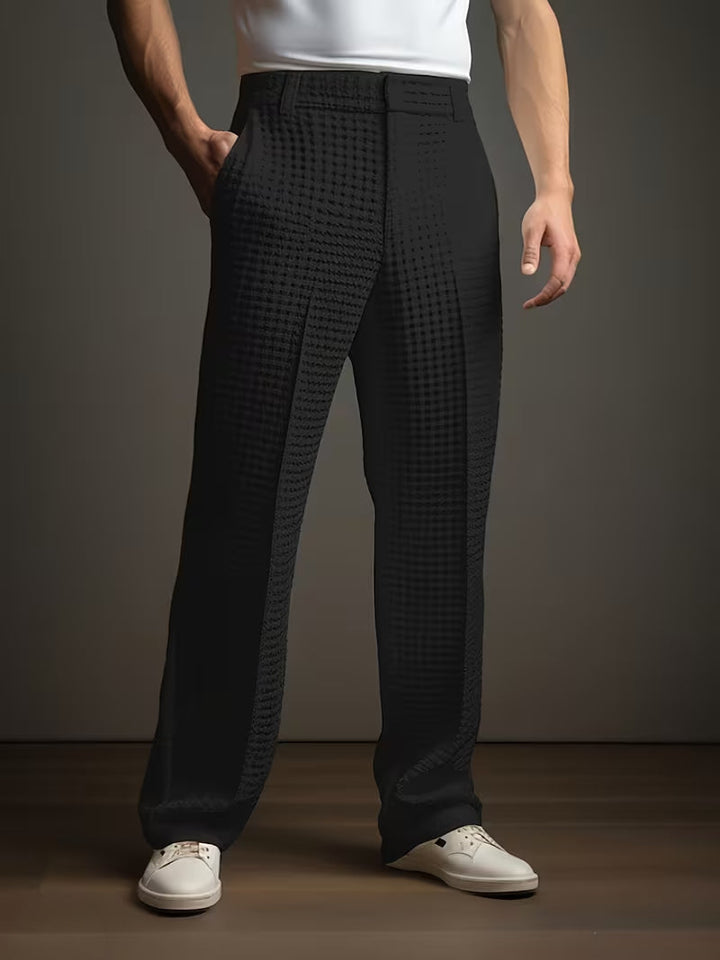 Tommen - Lightweight Structured Pants With Side Pocket