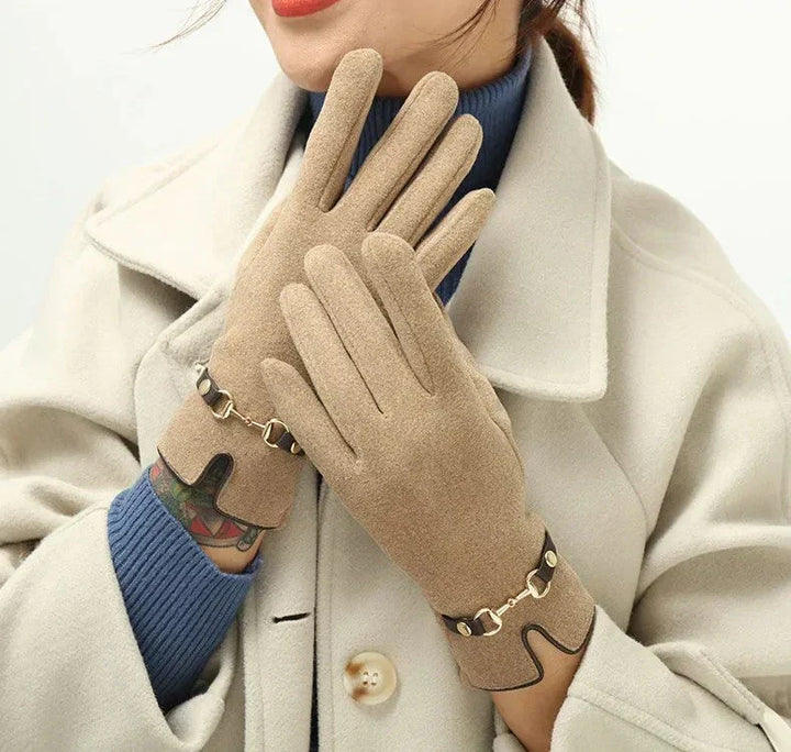 Women's Vintage Winter Gloves