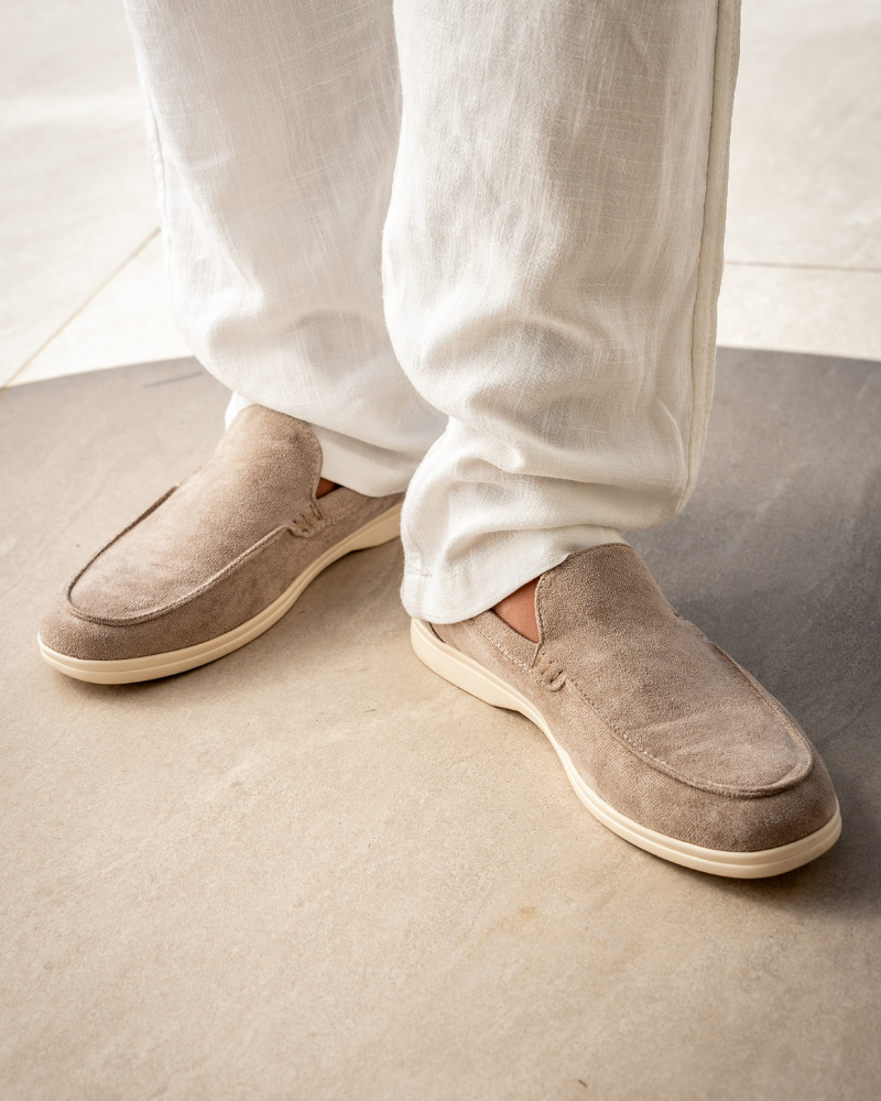 SUEDE LEATHER LOAFERS