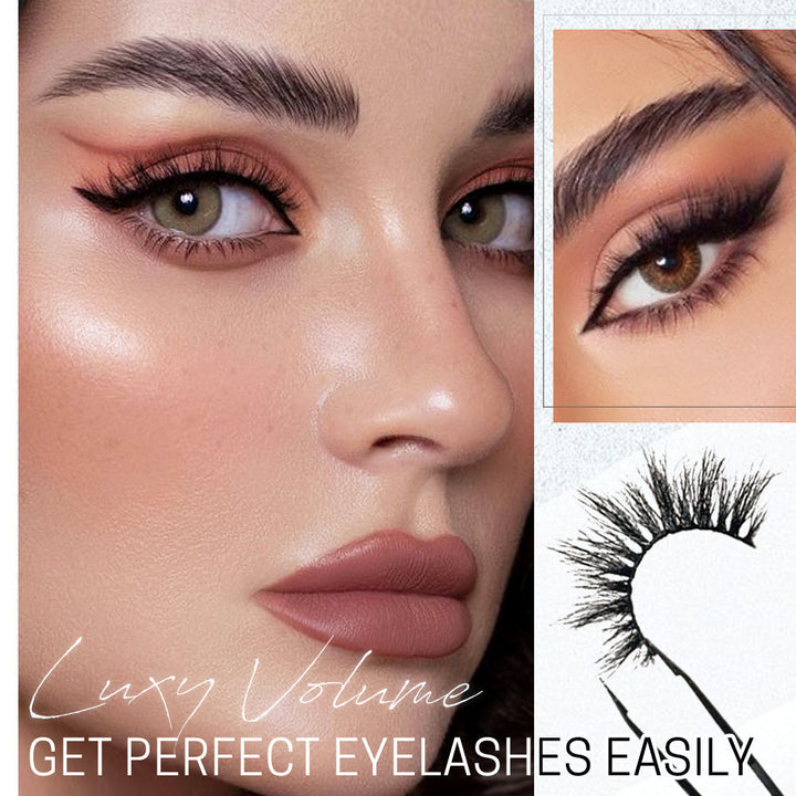 AquaLash™ Self-Adhesive, Reusable, Waterproof Eyelashes