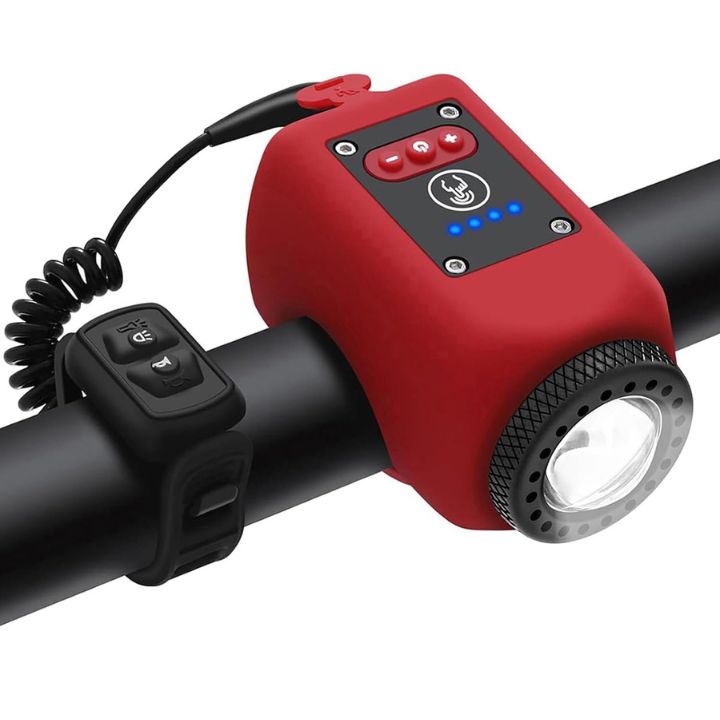 Bicycle Bell with Light – Loud, Waterproof & USB Rechargeable