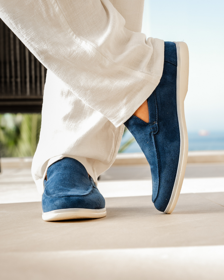 SUEDE LEATHER LOAFERS