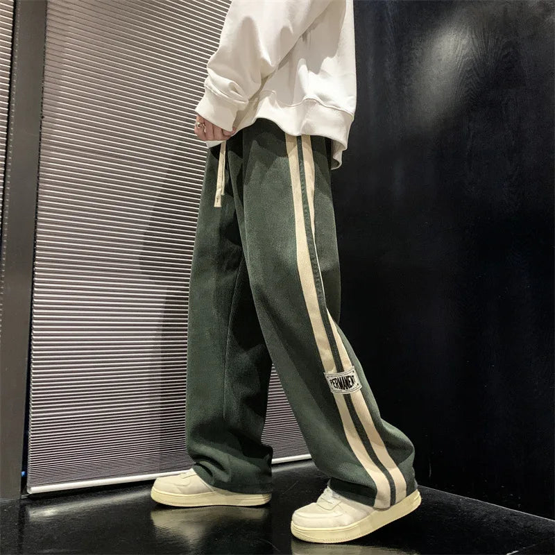 HARRINGTON OXFORD | CORDUROY STRIPE PANTS FOR MEN