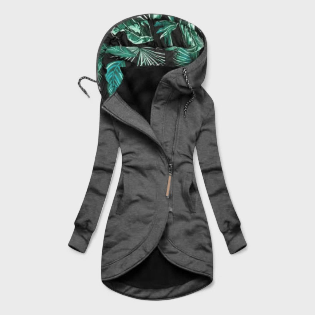 Eleonora™  |  Winter Coat Asymmetric Zip