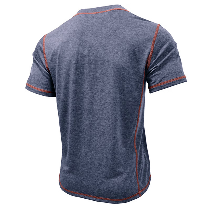 LAURENT MONACO | HENLEY T-SHIRT FOR MEN