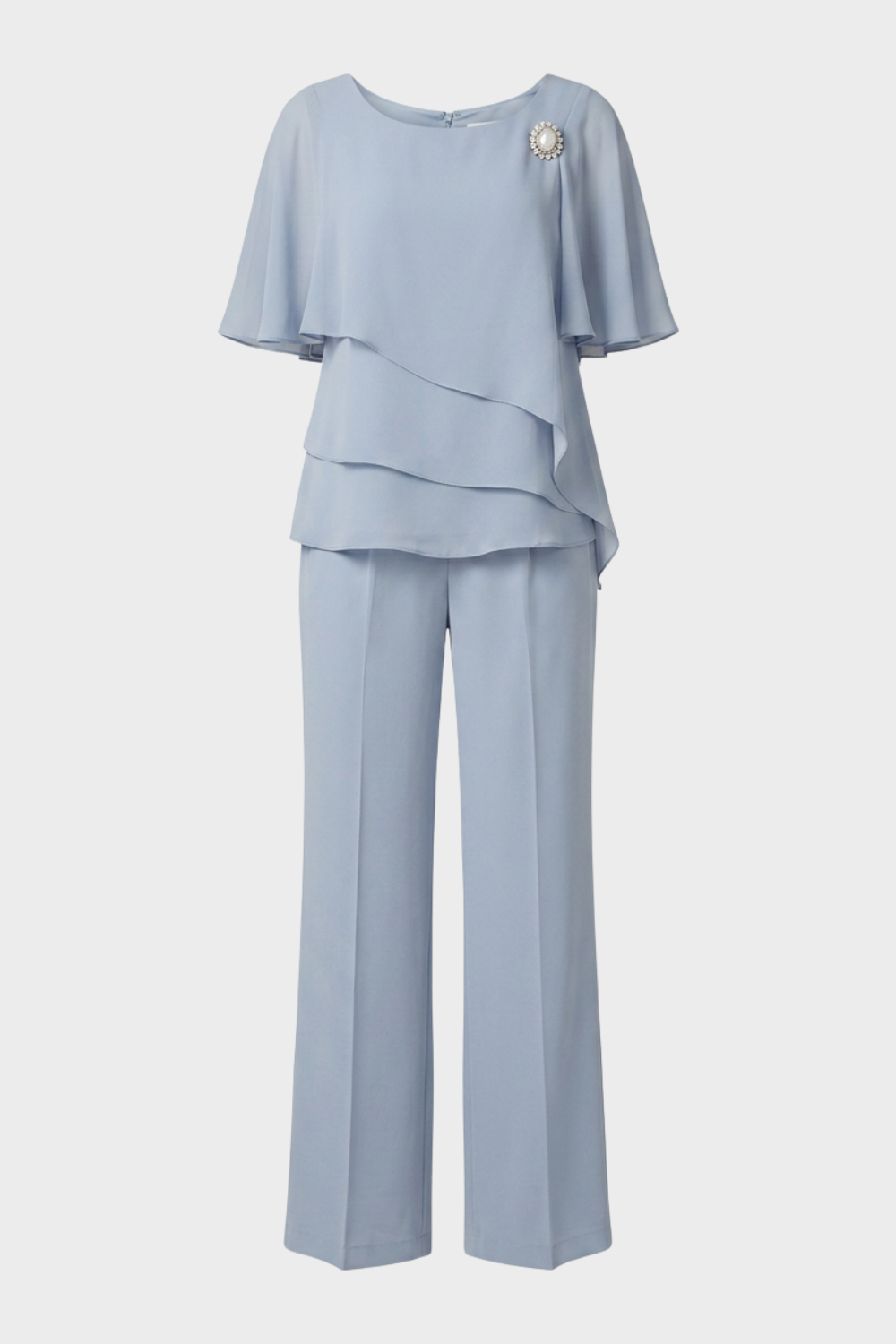 Women's Two-Piece Wide Pants, view 3 - Elena Harper