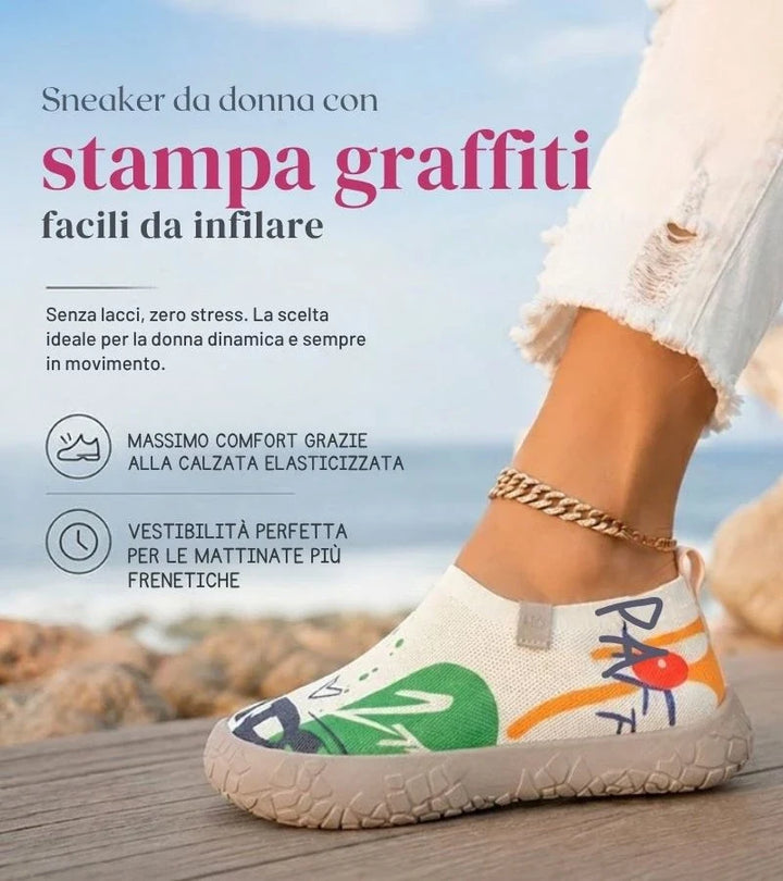 Alberta | Lightweight, Trendy and Artistic Walking Shoes