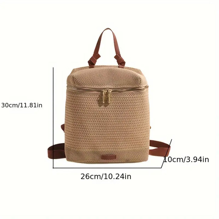 Sophie - Trendy Woven Women's Backpack - Stylish and Functional