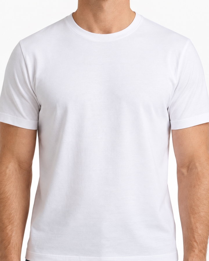 Men's High Collar T-Shirt