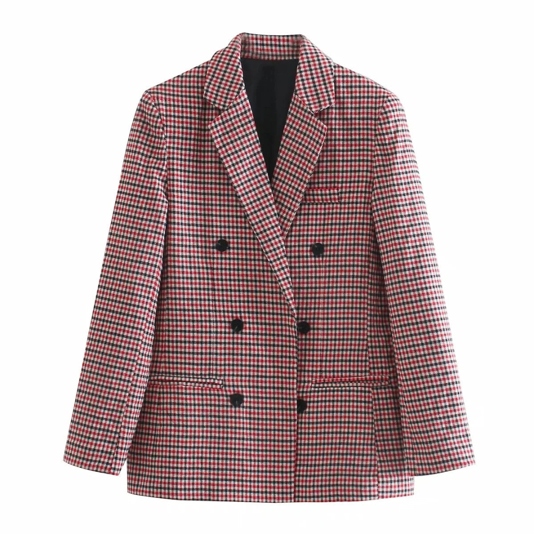 Women's Long Sleeve Blazer - Chic and Modern