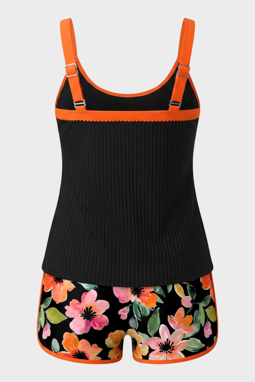Women's Tankini Set | Floral Shorts