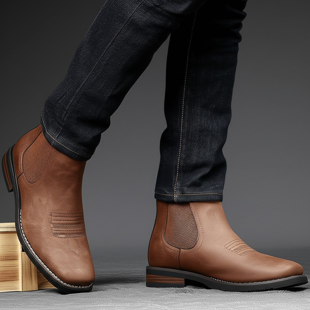 Men's Slip-on Boots - Elena Harper