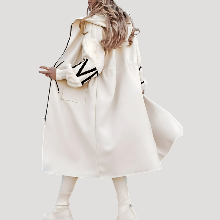 Oversized Women's Casual Hooded Coat
