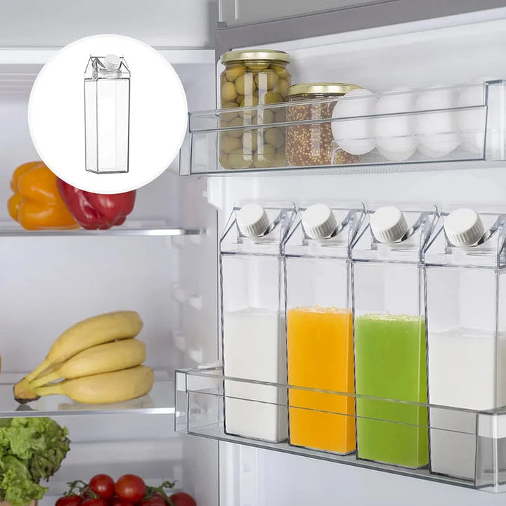 1+1 FREE | DrinkerCarton™ - Acrylic Milk Carton Water Bottles [Last Day Discount]