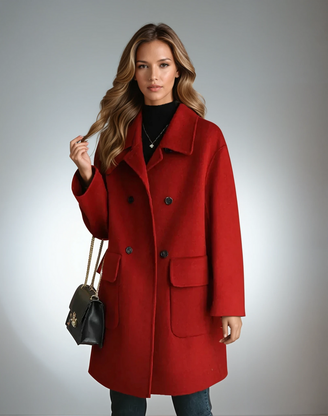 Megan - Elegant Long Coat