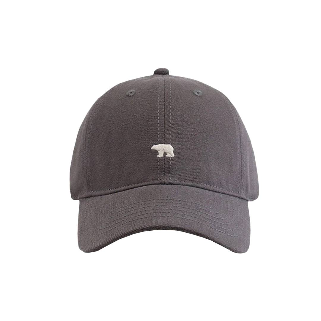 Emma & Rose Manhattan Mariska™ embroidery polar bear cap, cozy winter accessories with cute polar bear embroidery.