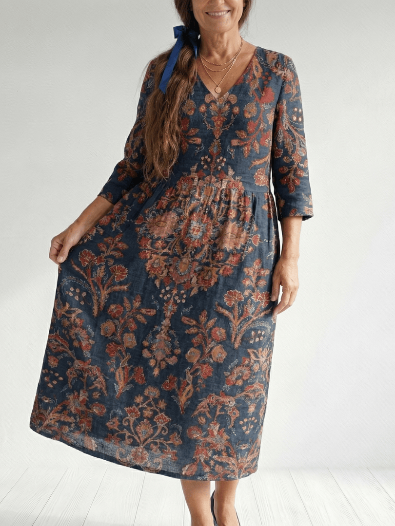 Ivy™ Soft Form Midi Dress by Emma & Rose Cape Town, shown in a flattering silhouette with elegant fabric and a midi length.