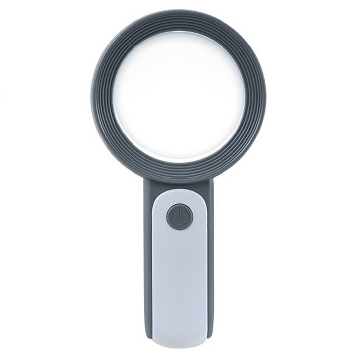 Unisex LED Magnifying Glass with Adjustable Light for Reading