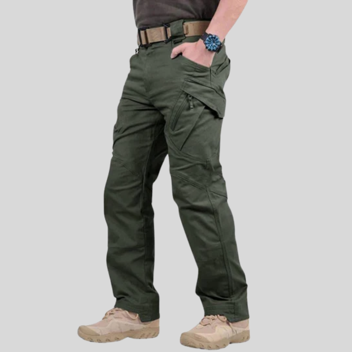 Men’s Stretch Cargo Pants Everyday Style, view 2 - Elena Harper