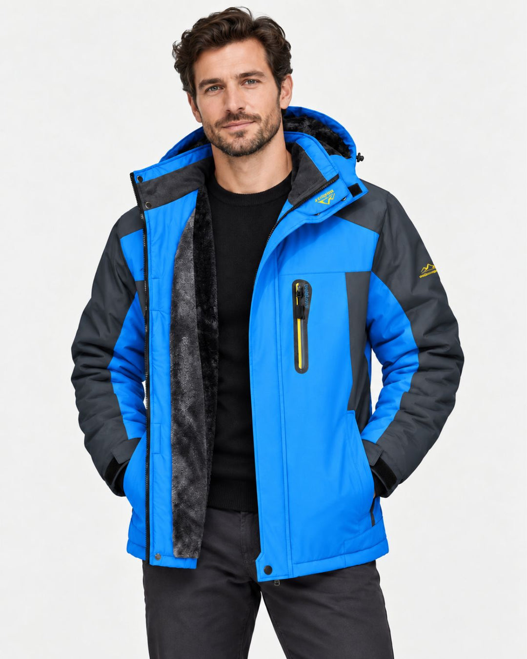 LAURENT MONACO | WINTER HOODED JACKET FOR MEN