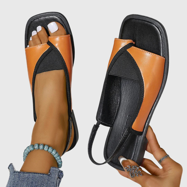 Coralina | Orthopaedic sandals with strap and flat sole