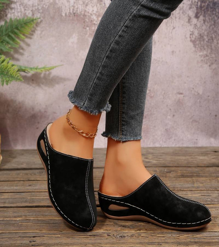 Novi | Mule Slippers with Non-Slip Sole