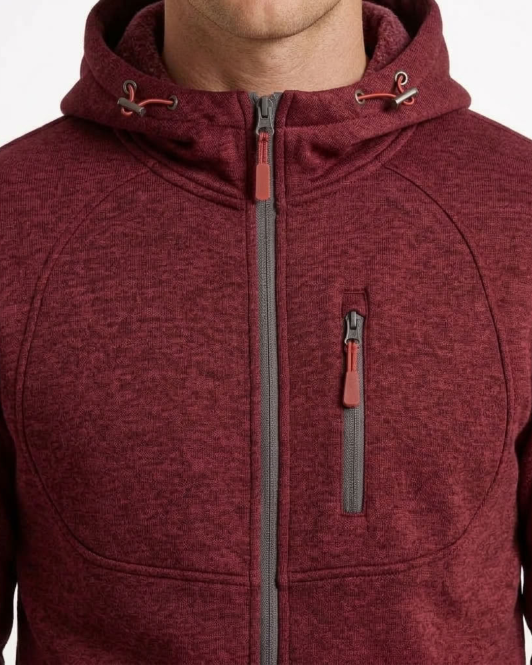 Fleece-Lined Hooded Sweatshirt