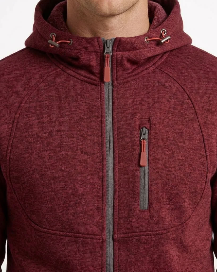 Fleece-Lined Hooded Sweatshirt
