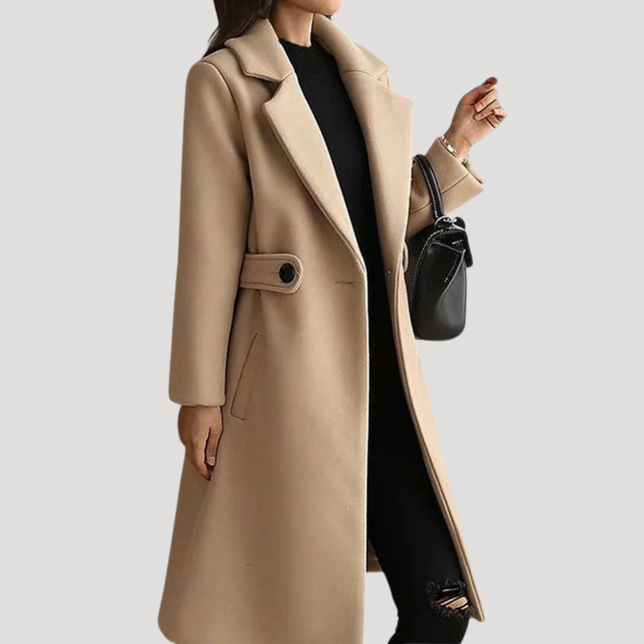 Classic Belted Women's Coat