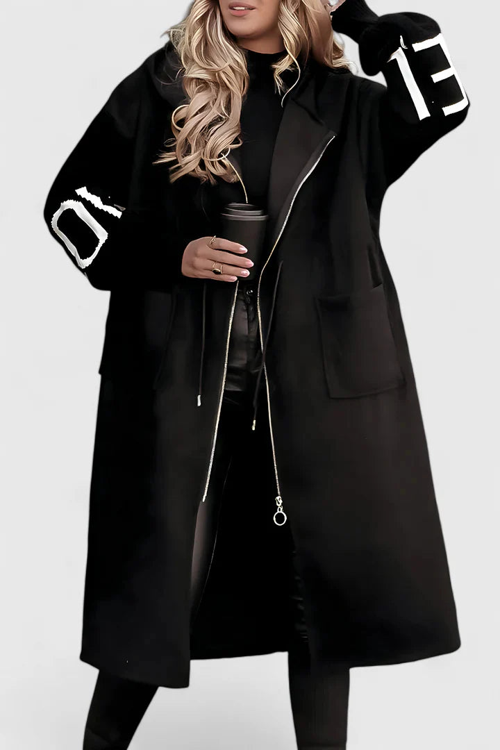 Vaye™  |  Elegant Hooded Coat
