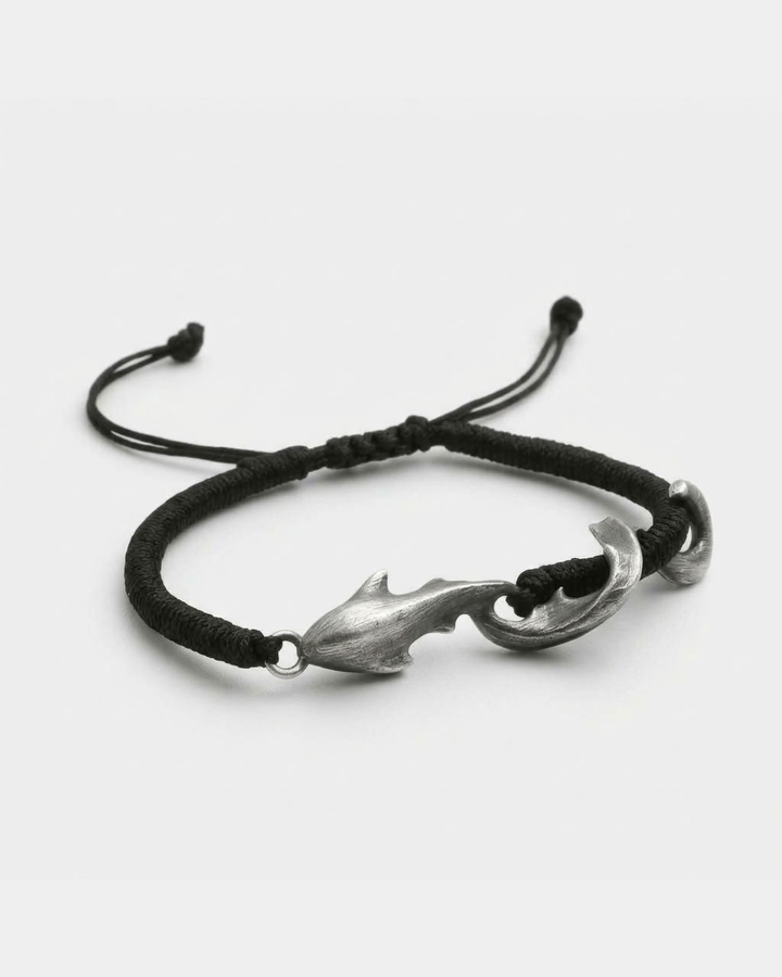 Sterling Silver Breach Link Bracelet For Men
