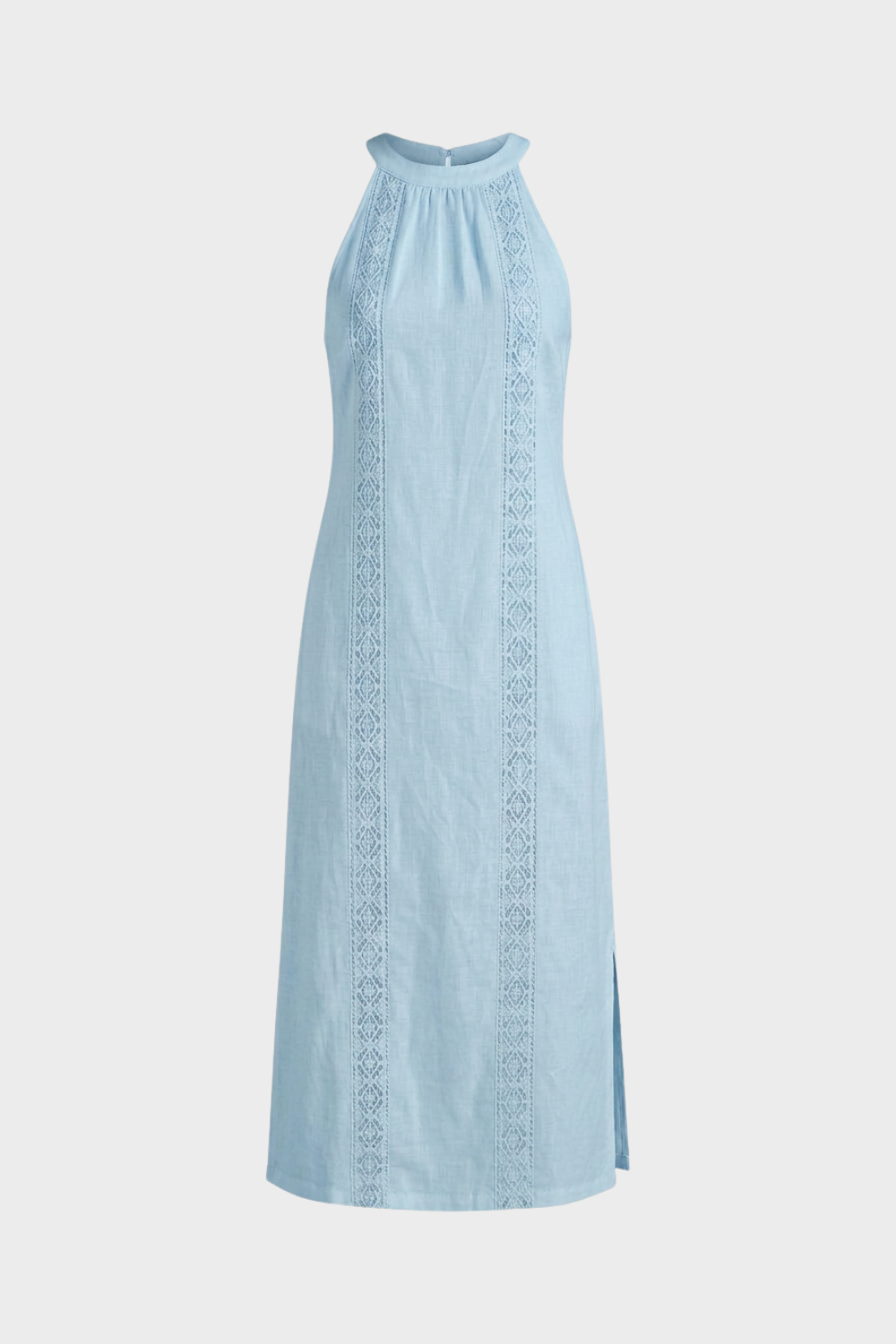Women's Maxi Dress | Mock Neck Slim