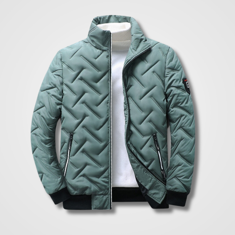 QUILTED BOMBER JACKET MEN