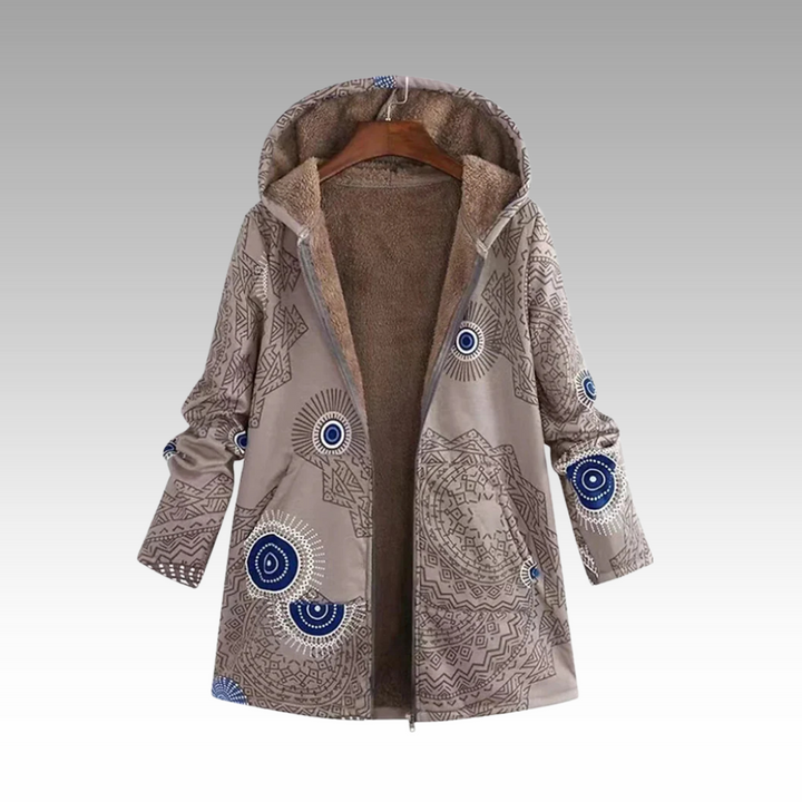 Priya - Chic Vintage Printed Jacket