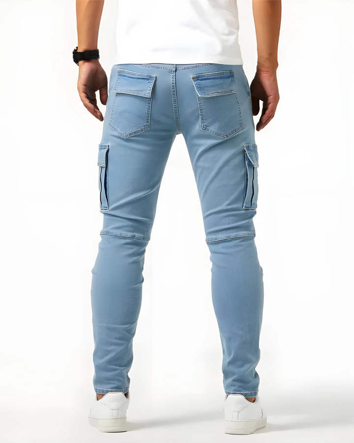 Gusman Cargo Stretch Pants, view 6 - Elena Harper
