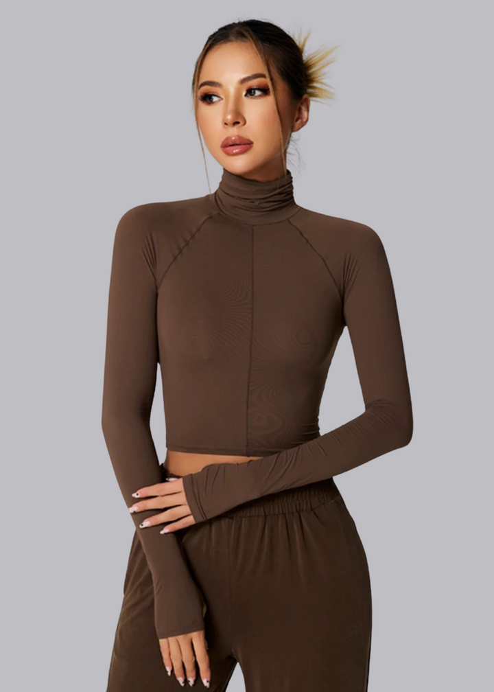 Top - Turtleneck - lightweight